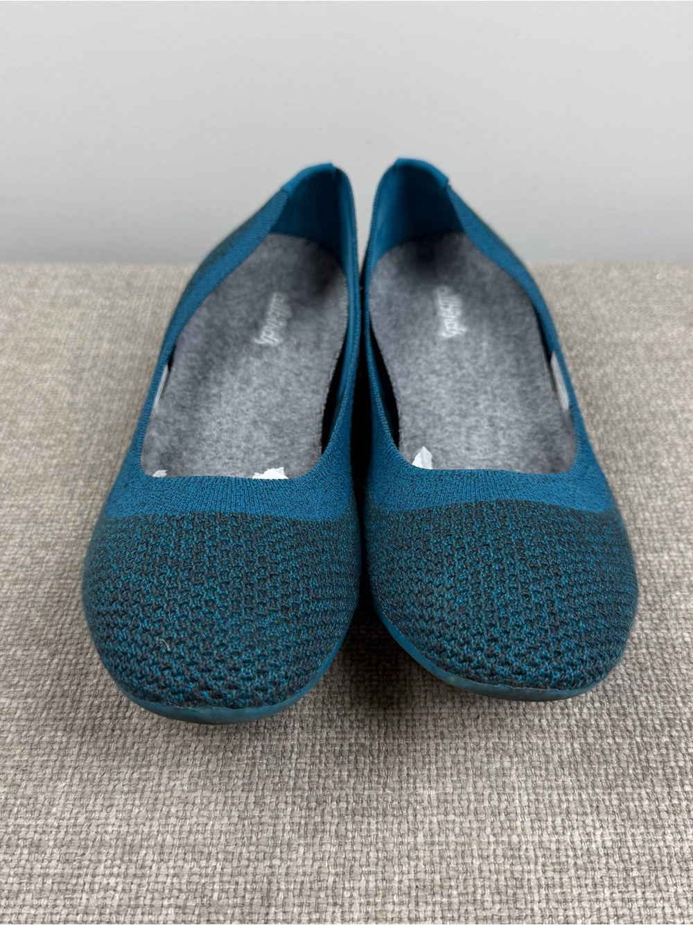Allbirds Breezers Teal Dark Green Everest Comfort Ballet Flats Shoe Size 10